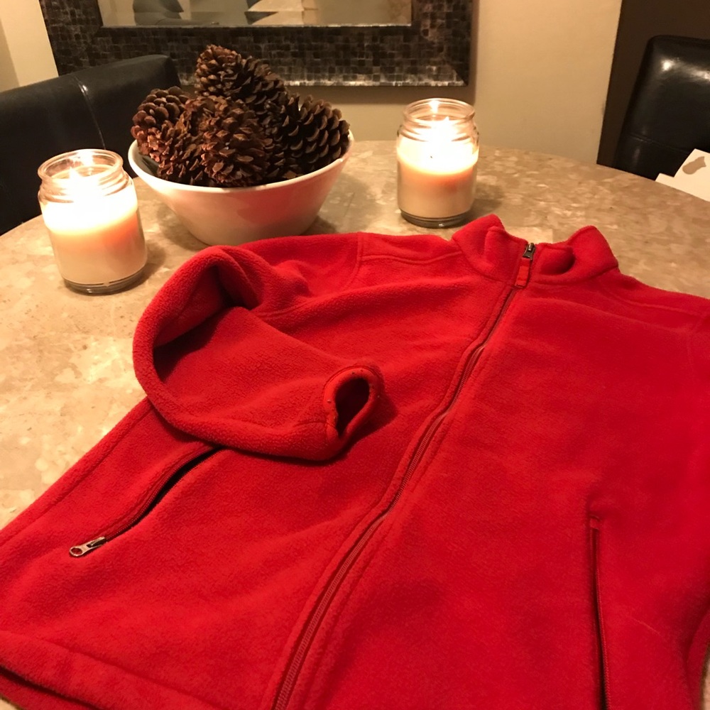 Lands End Zip Fleece